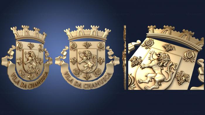 Coat of arms of vila da chamusca